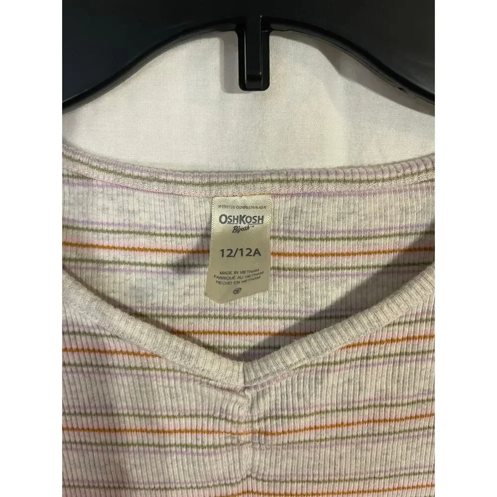 OshKosh girls 12 striped shirt